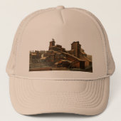 Steenkoolsteenkolenmijnbouw mijnbouwkunst trucker pet (Voorkant)