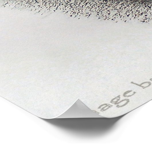 Steenkooltrein in de winter poster (Hoek)