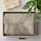 Steenkoolvelden in West-Virginia Tissuepapier (Geschenk)