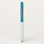  steenkoolvis Blauwgroen blauwe turquoise Case-Mate iPhone Case (Achterkant/links)