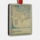 Steenkoolwinningsgebieden Metalen Ornament (Rechts)