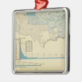 Steenkoolwinningsgebieden Metalen Ornament (Links)