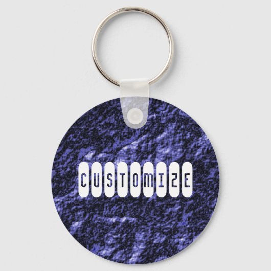 Steenkoolzijde - Sjabloon Sleutelhanger (Voorkant)