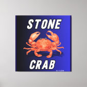 steenkrab canvas afdruk (Voorkant)