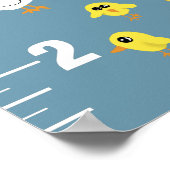 Steenkrafiek voor groei van Boerderijen met turbin Poster (Hoek)