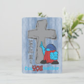 Steenkruis Cuz You Matter Psalm 32 1 Kaart (Staand voorkant)