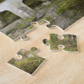 Steenlantaarn en hemelvaardige Herfsten Legpuzzel (Zijkant)