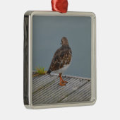 Steenloper Metalen Ornament (Rechts)