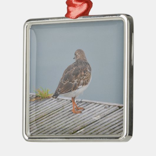 Steenloper Metalen Ornament (Links)