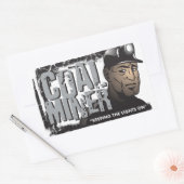 STEENMIJN RECHTHOEKIGE STICKER (Envelop)