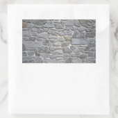 Steenmuur, Patroon, Achtergrond Rechthoekige Sticker (Tas)