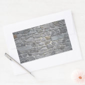 Steenmuur, Patroon, Achtergrond Rechthoekige Sticker (Envelop)