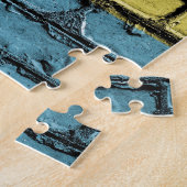 Steenmuurvlag van de Bahama's Legpuzzel (Zijkant)
