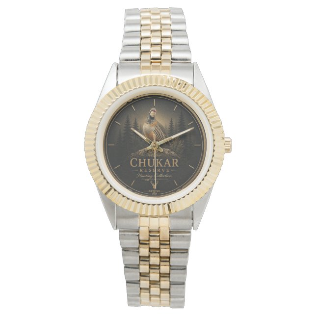 Steenpatrijs ,Kunst Horloge (Voorkant)