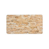 Steenpatroon Etiket (Voorkant)
