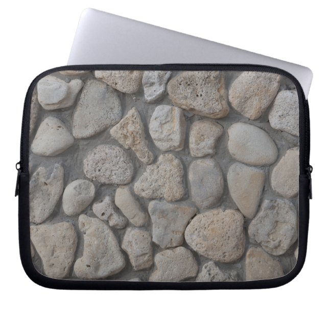 Steenpatroon Laptop Sleeve (Voorkant)