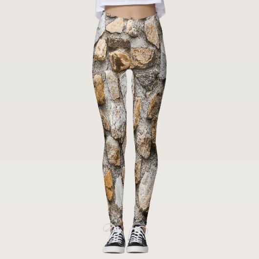 Steenpatroon, natuursteen leggings (Voorkant)