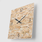 Steenpatroon Vierkante Klok (Hoek)