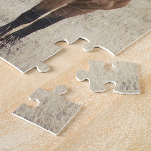 Steens Mustangs Puzzle  Legpuzzel (Zijkant)