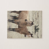 Steens Mustangs Raadsel  Legpuzzel (Horizontaal)