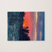 Steens Sunset Puzzel  (Horizontaal)