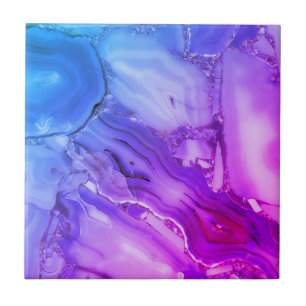 Steensmaak, keramische tegel met marmer-stijl tegeltje