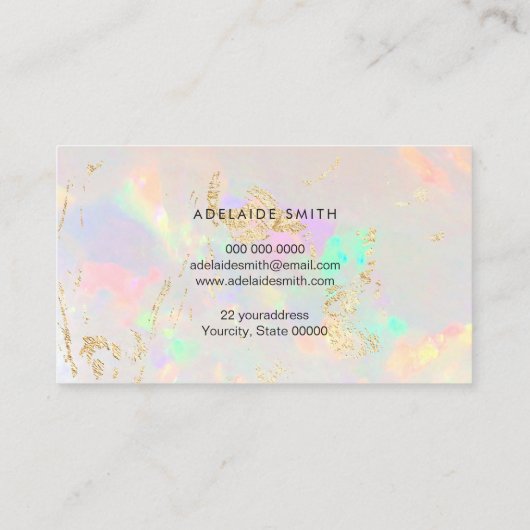 steensteen visitekaartje (Achterkant)