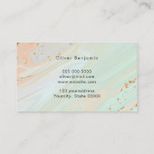 steensteen visitekaartje (Achterkant)