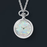 steensteenfoto horloge<br><div class="desc">opal foto texture watch</div>