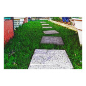 Steenstomen van Shirley Taylor Foto Afdruk (Voorkant)