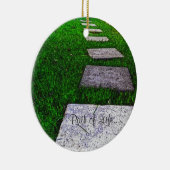 Steenstomen van Shirley Taylor Keramisch Ornament (Rechts)