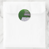 Steenstomen van Shirley Taylor Ronde Sticker (Tas)