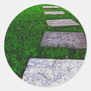 Steenstomen van Shirley Taylor Ronde Sticker