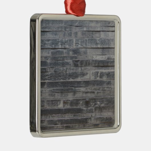 Steenstructuur Metalen Ornament (Rechts)