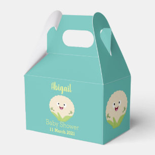 Steenteeltproducten met fijne bloemkool bedankdoosjes