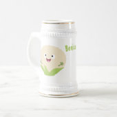 Steenteeltproducten met fijne bloemkool bierpul (Voorkant links)