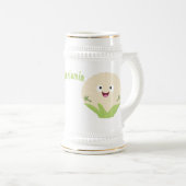 Steenteeltproducten met fijne bloemkool bierpul (Voorkant rechts)