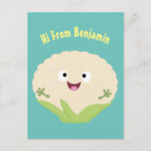 Steenteeltproducten met fijne bloemkool briefkaart (Voorkant)