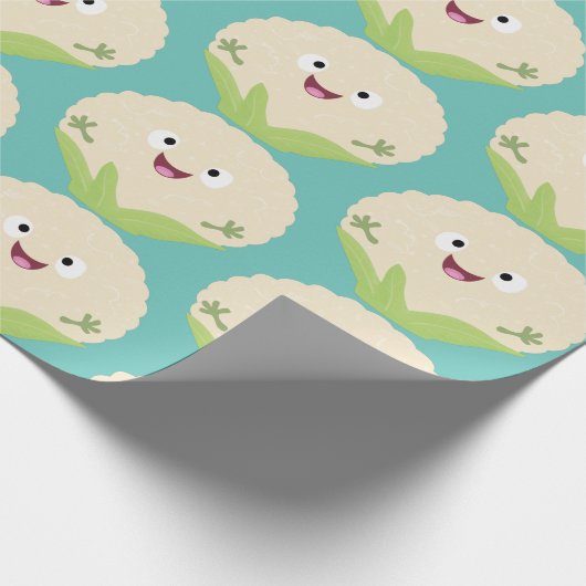 Steenteeltproducten met fijne bloemkool cadeaupapier (Hoek)