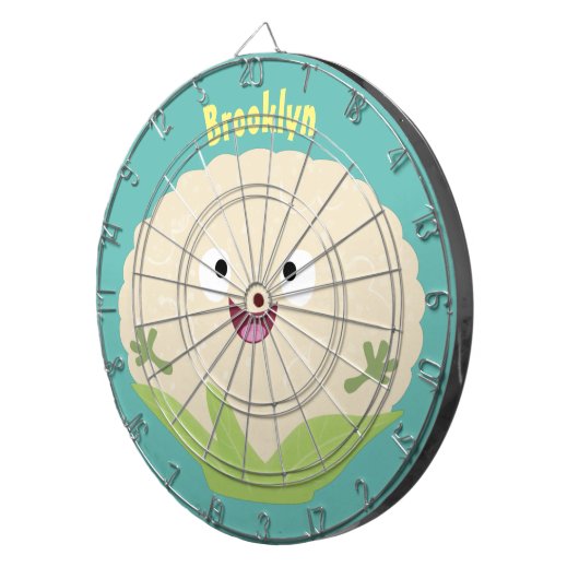 Steenteeltproducten met fijne bloemkool dartbord (Voorkant Rechts)