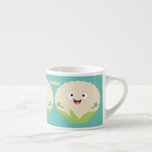 Steenteeltproducten met fijne bloemkool espresso kop (Rechts)