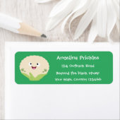 Steenteeltproducten met fijne bloemkool etiket (Insitu)