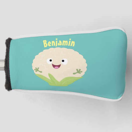 Steenteeltproducten met fijne bloemkool golfheadcover (Voorkant)