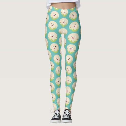 Steenteeltproducten met fijne bloemkool leggings (Voorkant)