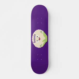 Steenteeltproducten met fijne bloemkool persoonlijk skateboard