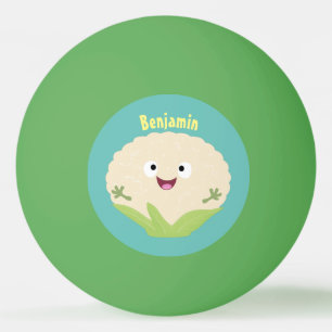 Steenteeltproducten met fijne bloemkool pingpongbal