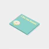 Steenteeltproducten met fijne bloemkool post-it® notes (Schuin)
