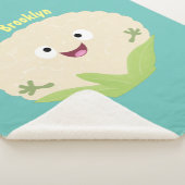 Steenteeltproducten met fijne bloemkool sherpa deken (3/4)