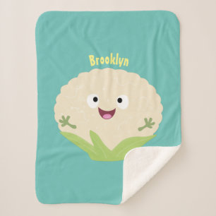 Steenteeltproducten met fijne bloemkool sherpa deken