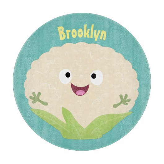 Steenteeltproducten met fijne bloemkool snijplank (Voorkant)